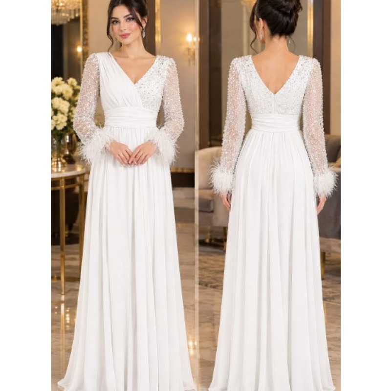 فستان سهرة أو حفلات طويل (Long Prom / Evening) - غزة